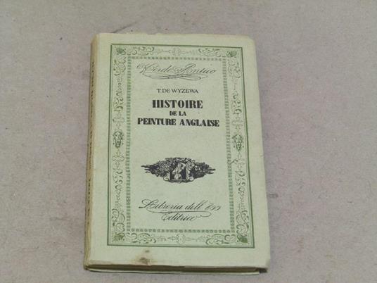 Histoire de la Peinture Anglaise - copertina