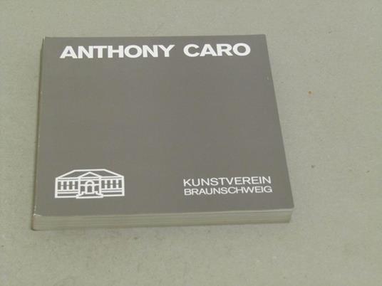 Aa. Vv. Anthony Caro - copertina