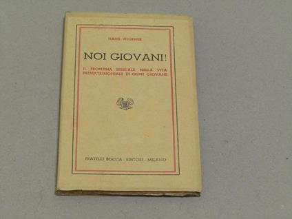 Noi giovani! - Hans Wegener - copertina