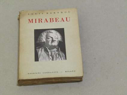 Mirabeau - Louis Barthou - copertina