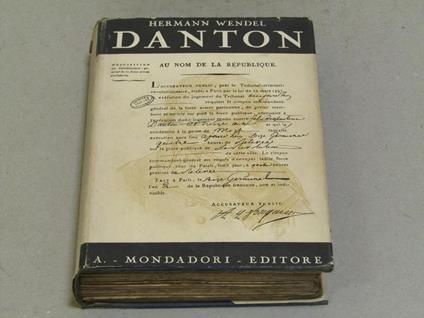 Danton - Hermann Wendel - copertina