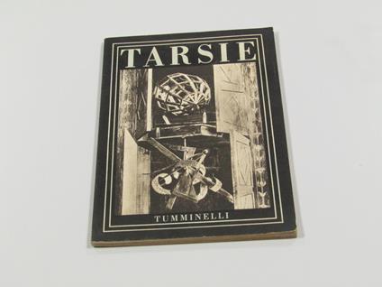 Francesco Arcangeli. Tarsie - Francesco Arcangeli - copertina