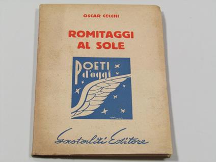 Romitaggi al sole - Oscar Cecchi - copertina