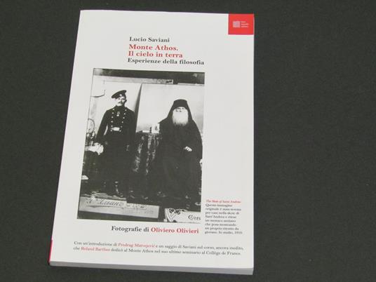 Monte Athos. Il cielo in terra esperienza della filosofia - Lucio Saviani - copertina