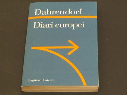Diari europei - Ralf Dahrendorf - copertina