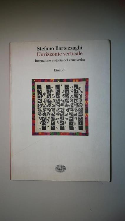 L' orizzonte verticale - Stefano Bartezzaghi - copertina
