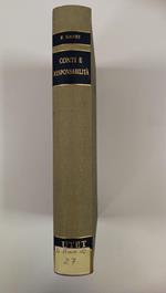 CONTI E RESPONSABILITA' DEGLI AMMINISTRATORI, IMPIEGATI E TESORIERI DELEL REGIONI E DEGLI ENTI LOCALI. UTET, 1975