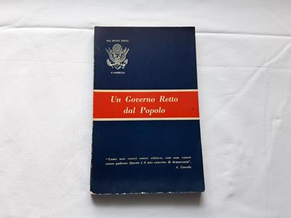 N. D. Un Governo Retto Dal Popolo - copertina