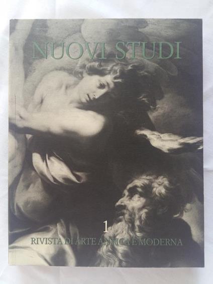Aa. Vv. Nuovi Studi N°1. Editrice Temi. 1996 - I - copertina