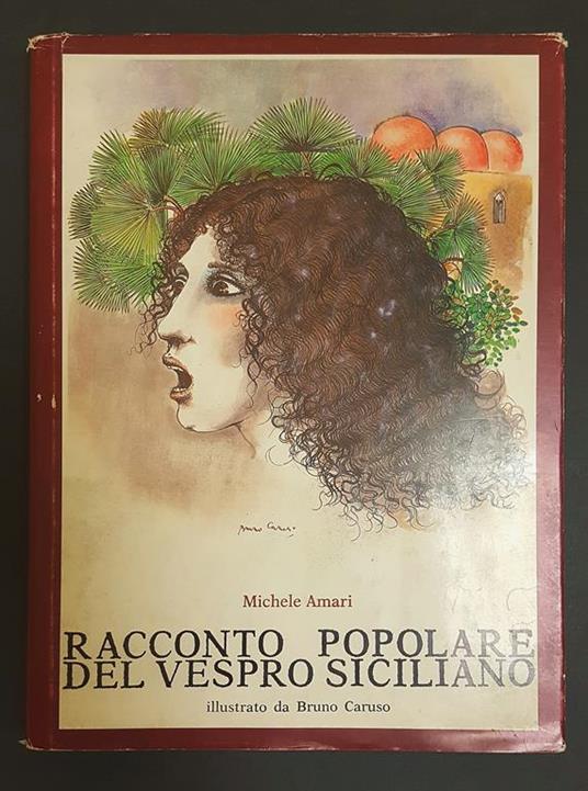 Racconto popolare del Vespro Siciliano. Epos. 1982 - Michele Amari - copertina