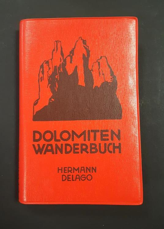 Dolomiten Wanderbuch. Athesia. 1963 - copertina