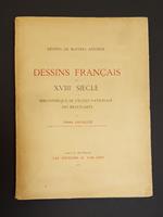 Dessins français du XVIIIe siècle. Les Editions G. Van Oest. 1928 - I