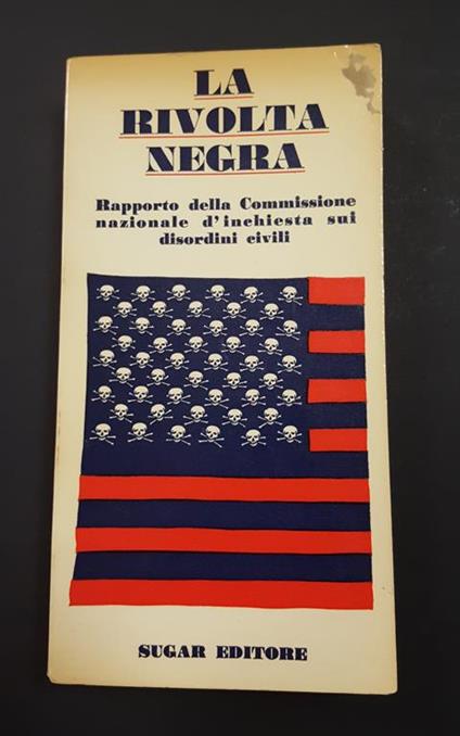 Aa. Vv. La Rivolta Negra. Sugar Editore - copertina