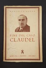 Fine del caso Claudel. Sperling & Kupfer. 1936