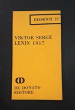 Lenin 1917. De Donato Editore. 1969