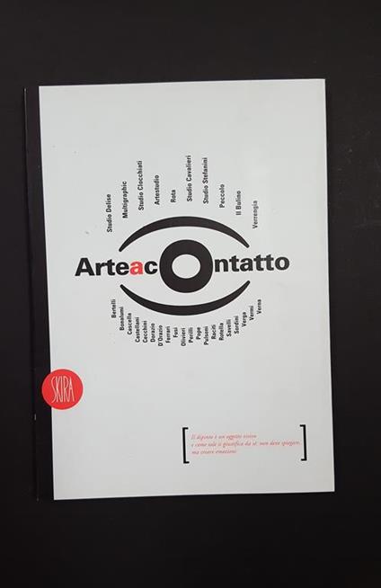 Aa. Vv. Arte A Contatto. Skira. 1997 - copertina
