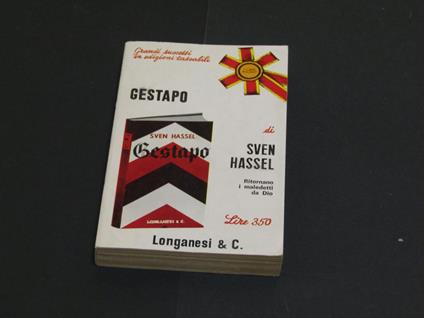 Gestapo. Longanesi. 1970 - I - Sven Hassel - copertina
