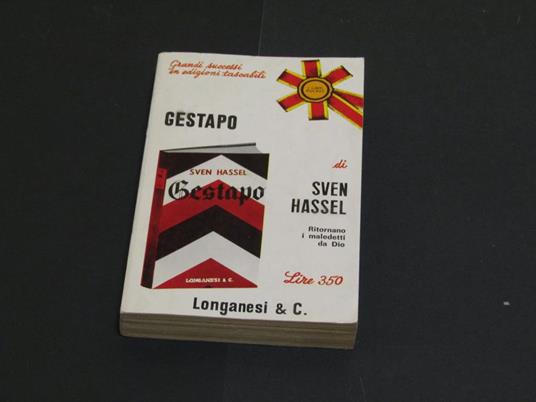 Gestapo. Longanesi. 1970 - I - Sven Hassel - copertina
