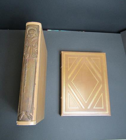 San Francesco d'Assisi. Il testamento e gli altri scritti autentici. Canesi. 1968. Ed. num., ns es. n. CCLXVIII/D. Con cofanetto con scultura di Assen Peikov - Francesco d'Assisi (san) - copertina