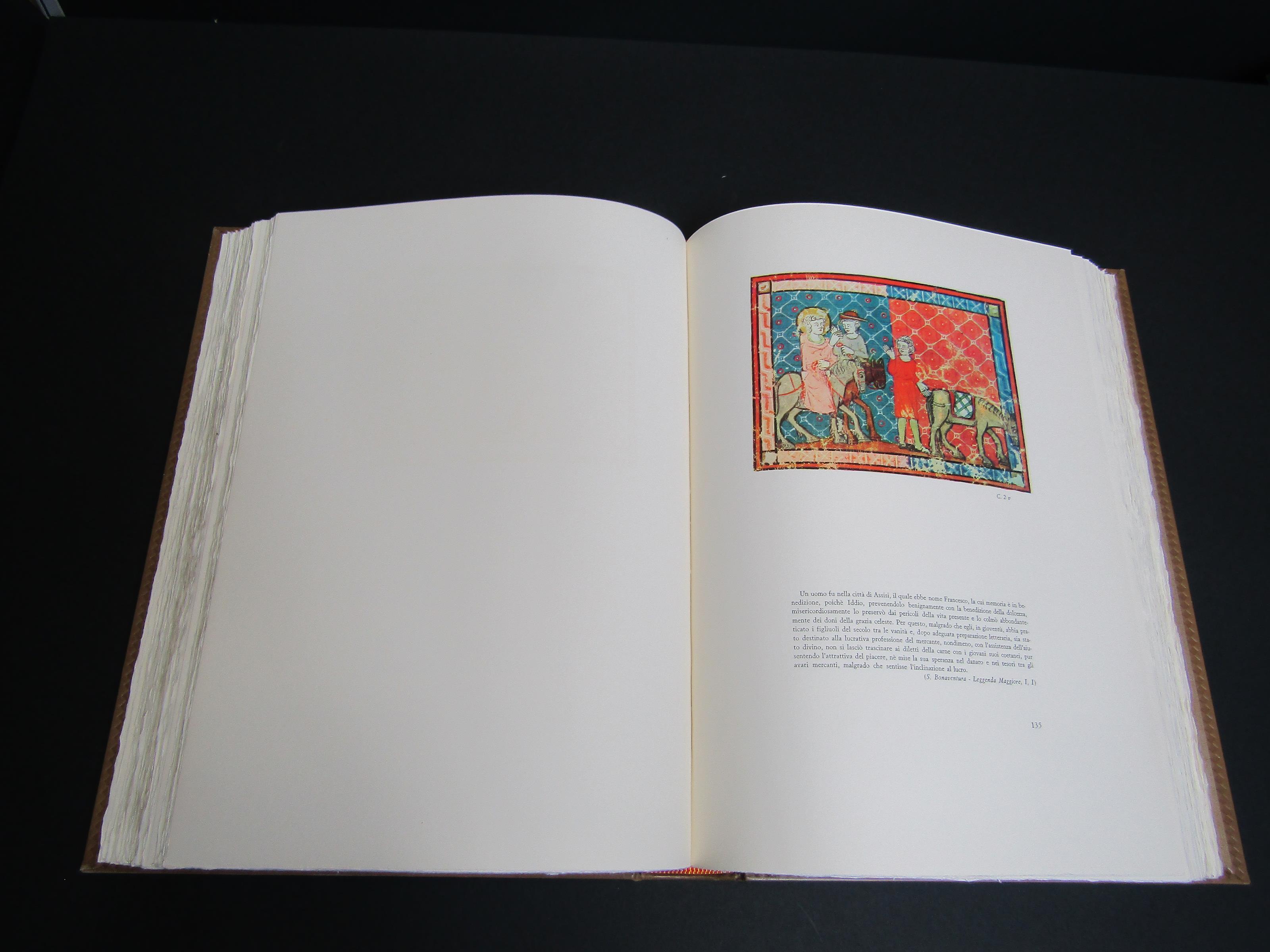 San Francesco d'Assisi. Il testamento e gli altri scritti autentici. Canesi. 1968. Ed. num., ns es. n. CCLXVIII/D. Con cofanetto con scultura di Assen Peikov