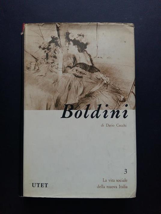 Boldini. UTET. 1962-I - Dario Cecchi - copertina