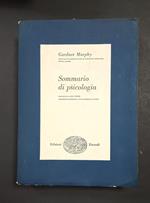 Sommario di psicologia. Einaudi. 1957 - I