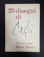 20 disegni di Corrado Cagli presentati da Raffaele Carrieri. Editori Riuniti - La nuova pesa. 1962
