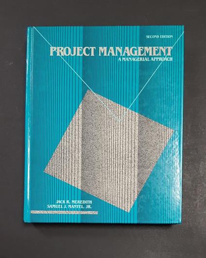 Project Management. John Wiley & Sons. 1989 - copertina
