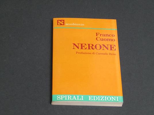Nerone. Spirali Edizioni. 1980 - I - Franco Cuomo - copertina