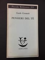 Pensieri del tè. Adelphi.1987