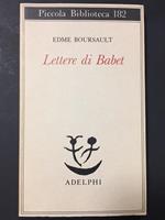 Lettere di Babet. Adelphi. 1985