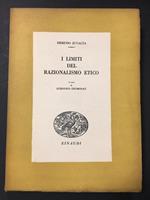 I limiti del razionalismo etico. Einaudi. 1945