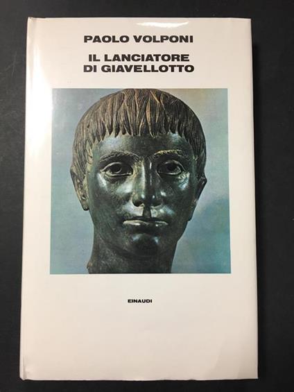 Il lanciatore di giavellotto. Einaudi. 1981-I - Paolo Volponi - copertina