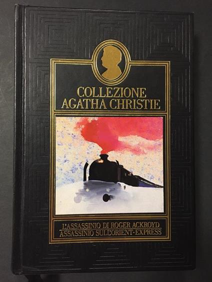 Collezione Agatha Christie. L'assassinio di Roger Ackroyd. Assassinio sull'Orient-Express. Edizione CDE. 1991 - Giovanni Rizzoni - copertina