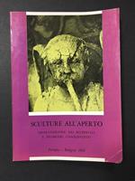 Sculture all'aperto. Degradazione dei materiali e problemi conservativi. A cura di Alfa. 1969