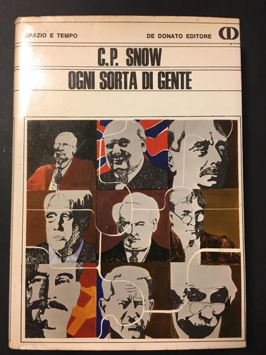 Ogni Sorta Di Gente. De Donato Editore. 1968 - copertina