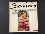 Savinio. Opere su carta 1925-1952. A cura Mazzotta. 1986