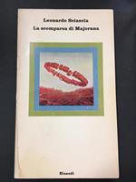La scomparsa di Majorama. Einaudi. 1975