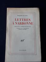 Lettres à Narbonne. Gallimard. 1960-I