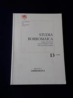 Aa. Vv. Studia Borromaica 13. Biblioteca Ambrosiana. 1999 - I