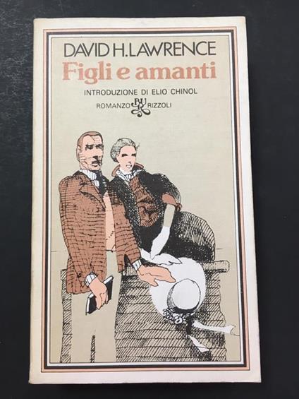 Figli e amanti. BUR. 1980-I - David Lawrence - copertina
