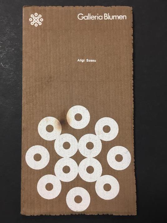 Opere grafiche e sculture dal 1929-1974. Galleria Blumen. 1976 - Aligi Sassu - copertina