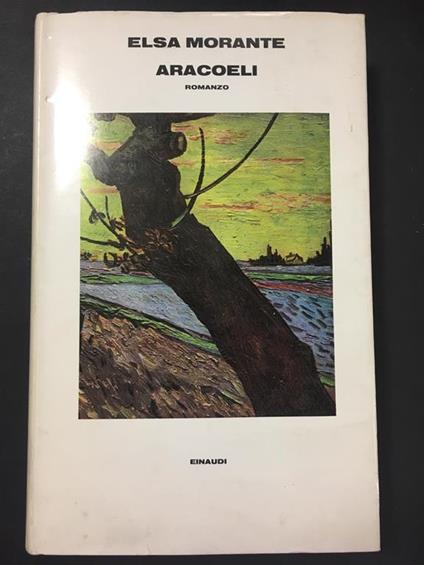 ARACOELI. EINAUDI. 1982 - I - Elsa Morante - copertina