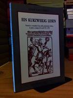 Tacconelli Luigi - EIN KURZWEILIG LESEN - Marino Solfanelli Editore. 1988 - I