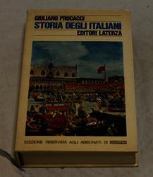 Giuliano Procacci - Storia degli italiani. Editori Laterza. 1978 - Giuliano Procacci - copertina