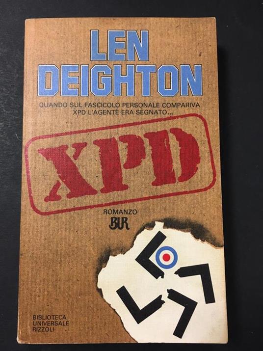 XPD. BUR. 1986-I - Len Deighton - copertina