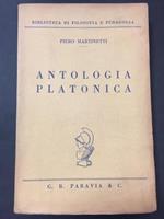 Antologia platonica. G. B. Paravia & C. 1939