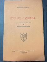 Studi sul giansenismo. La nuova Italia editoriale. 1943