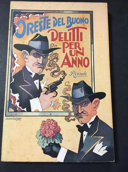 Delitti per un anno. Rizzoli. 1975-I - Oreste Del Buono - copertina