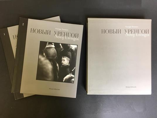 Viaggio in Siberia. Novi Urengoi. Silvana editoriale. Voll. 1-2.Con cofanetto. 1999 - Giuseppe Tornatore - copertina